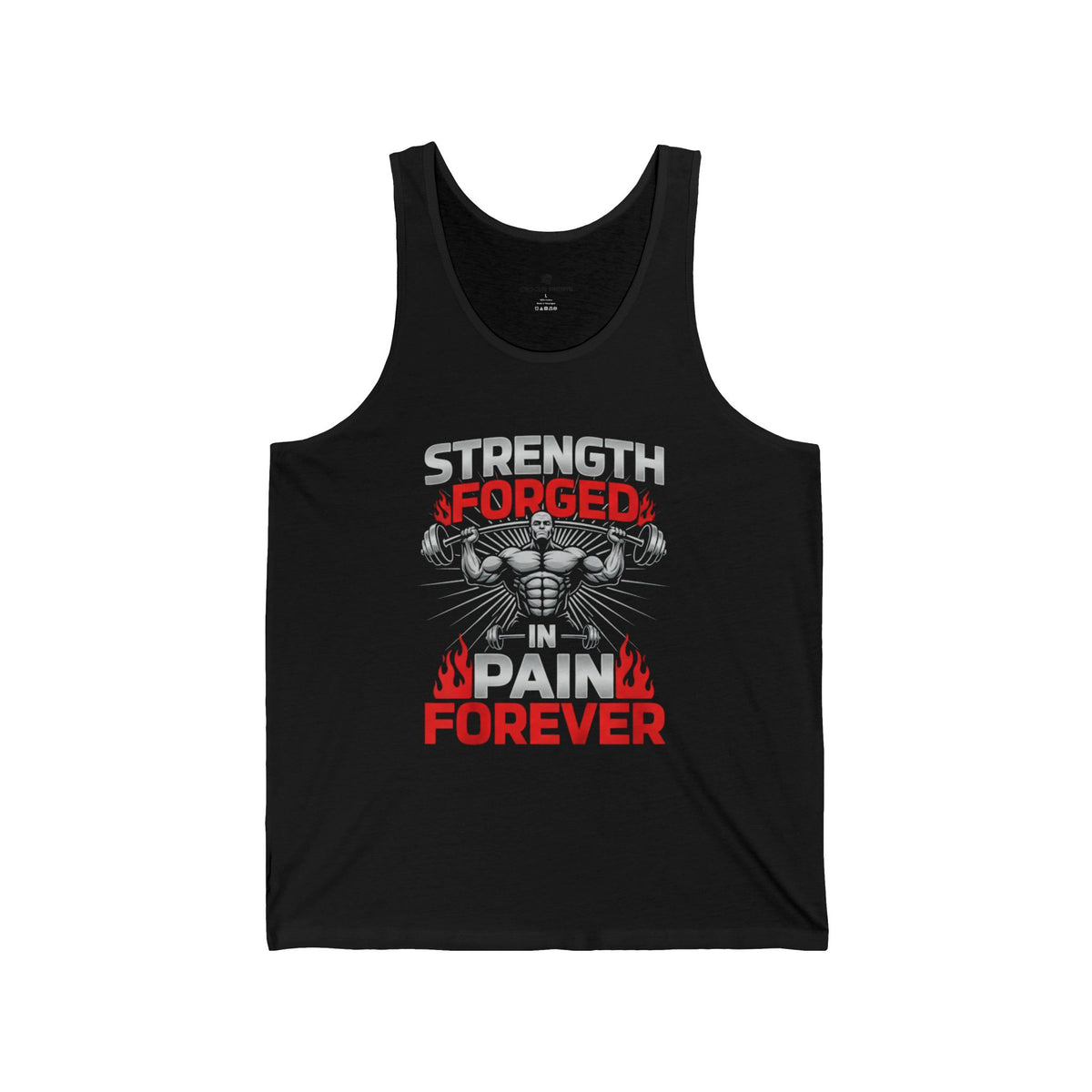 Strength Forged In Pain Men's Gym Tank Top