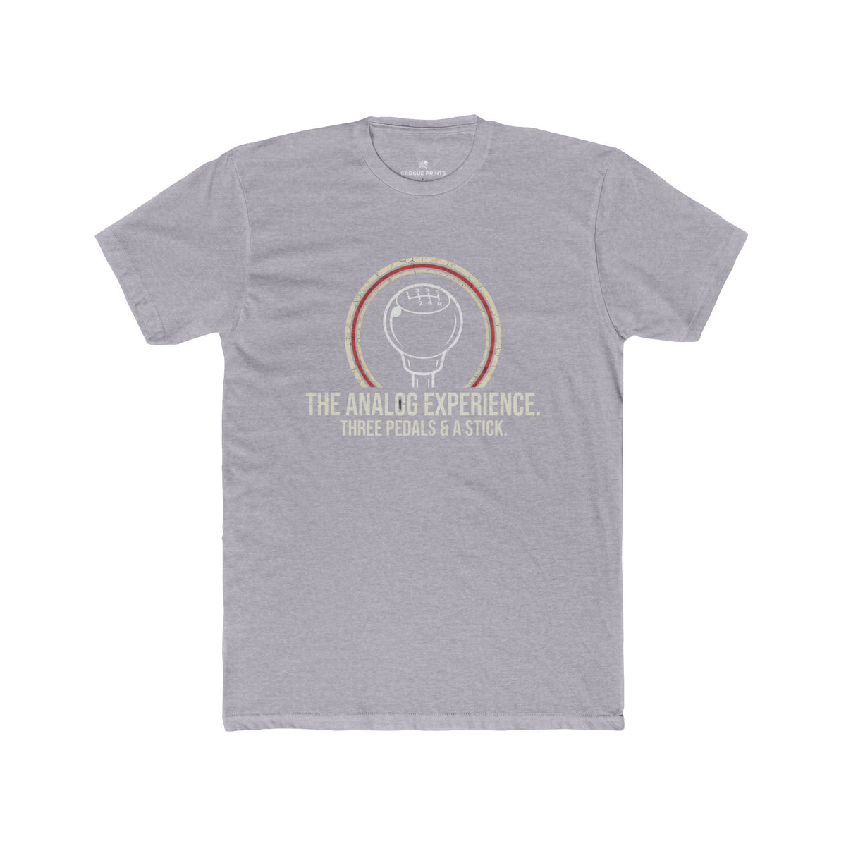 The Analog Experience" Manual Transmission T-Shirt