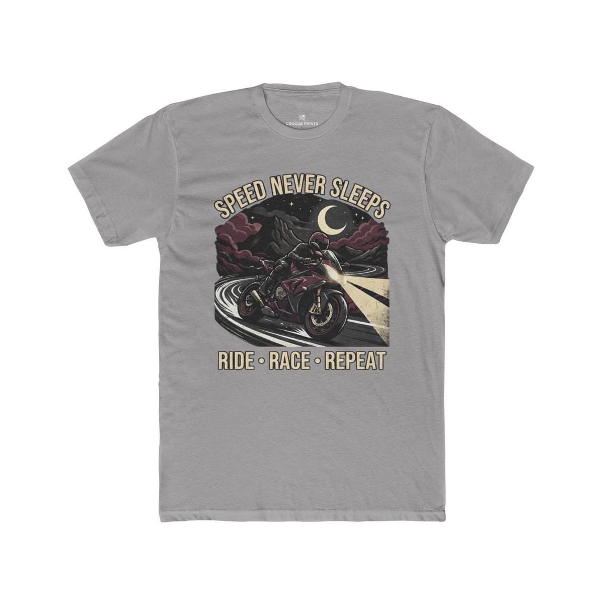 Speed Never Sleeps Motorcycle T-Shirt