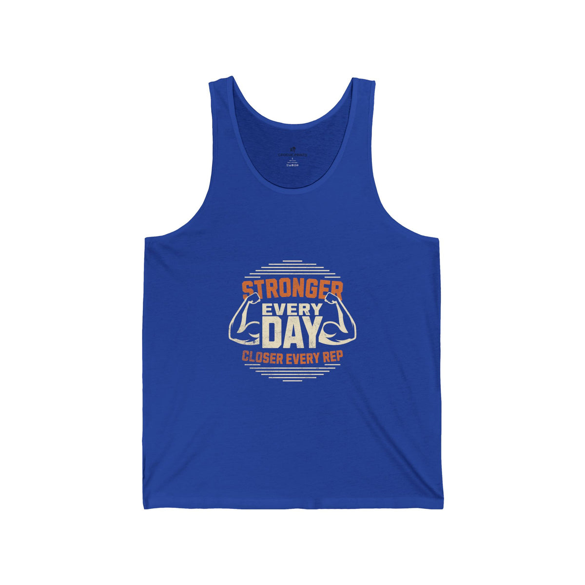 Stronger Every Day Closer Every Rep Workout Tank Top