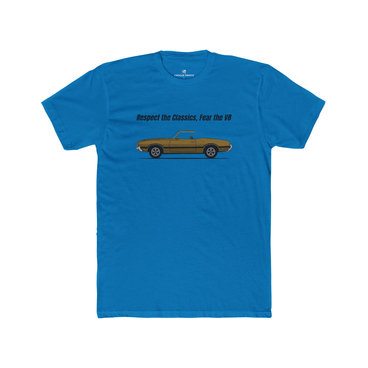 Respect the Classics, Fear the V8" Retro Tee