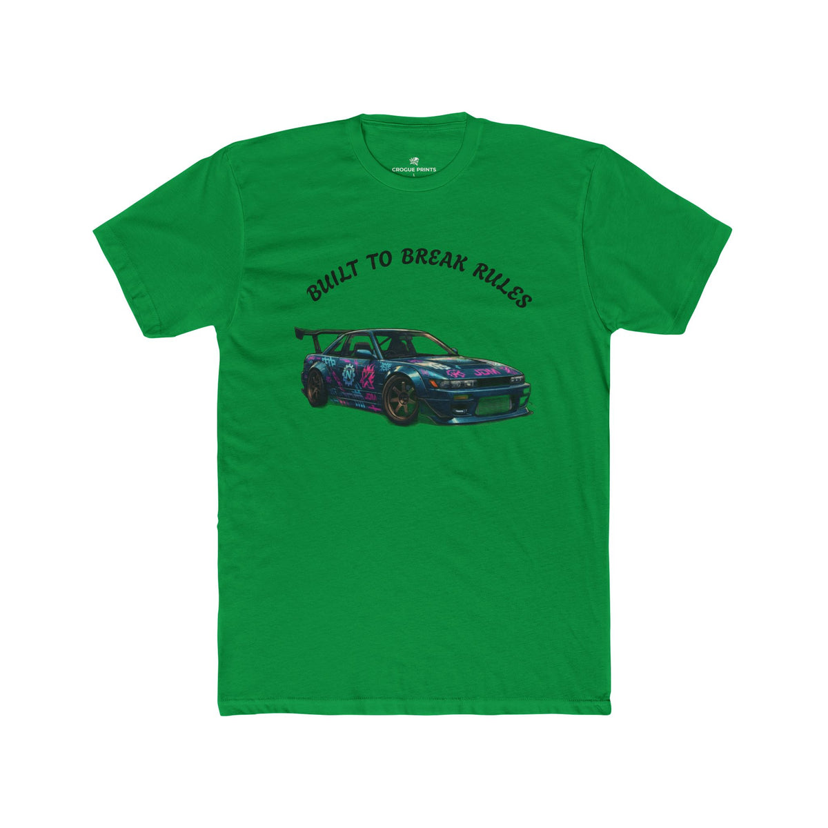 Built to Break Rules JDM Drift Car Graphic T-Shirt