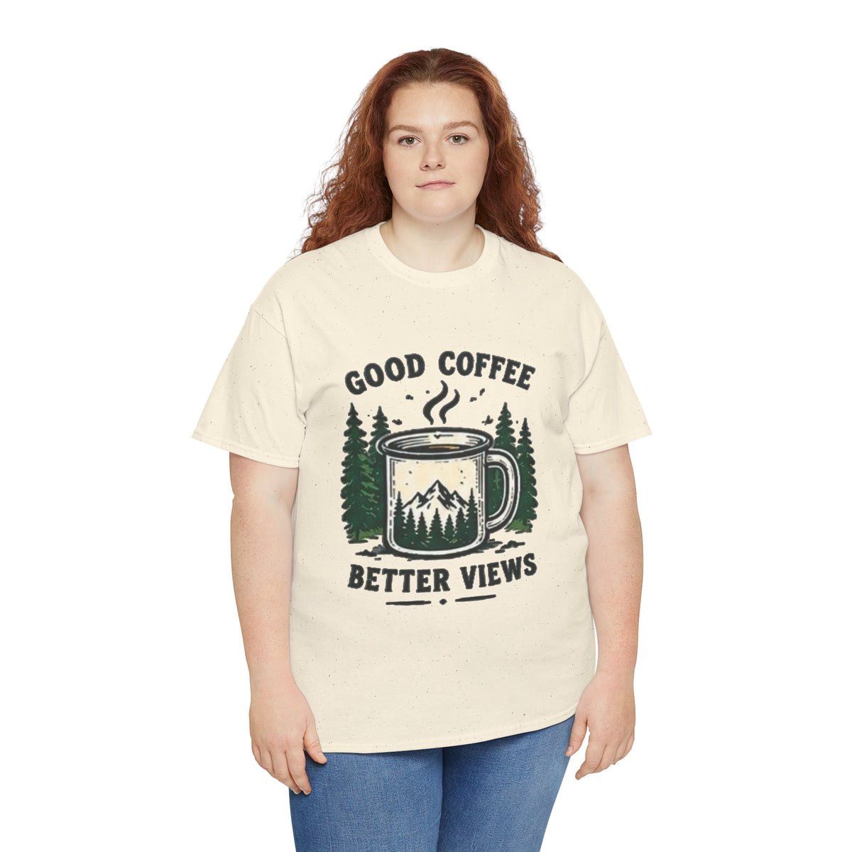 Good Coffee Better Views Tee