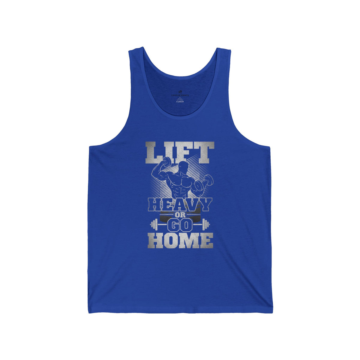 Lift Heavy or Go Home Men’s Gym Tank Top