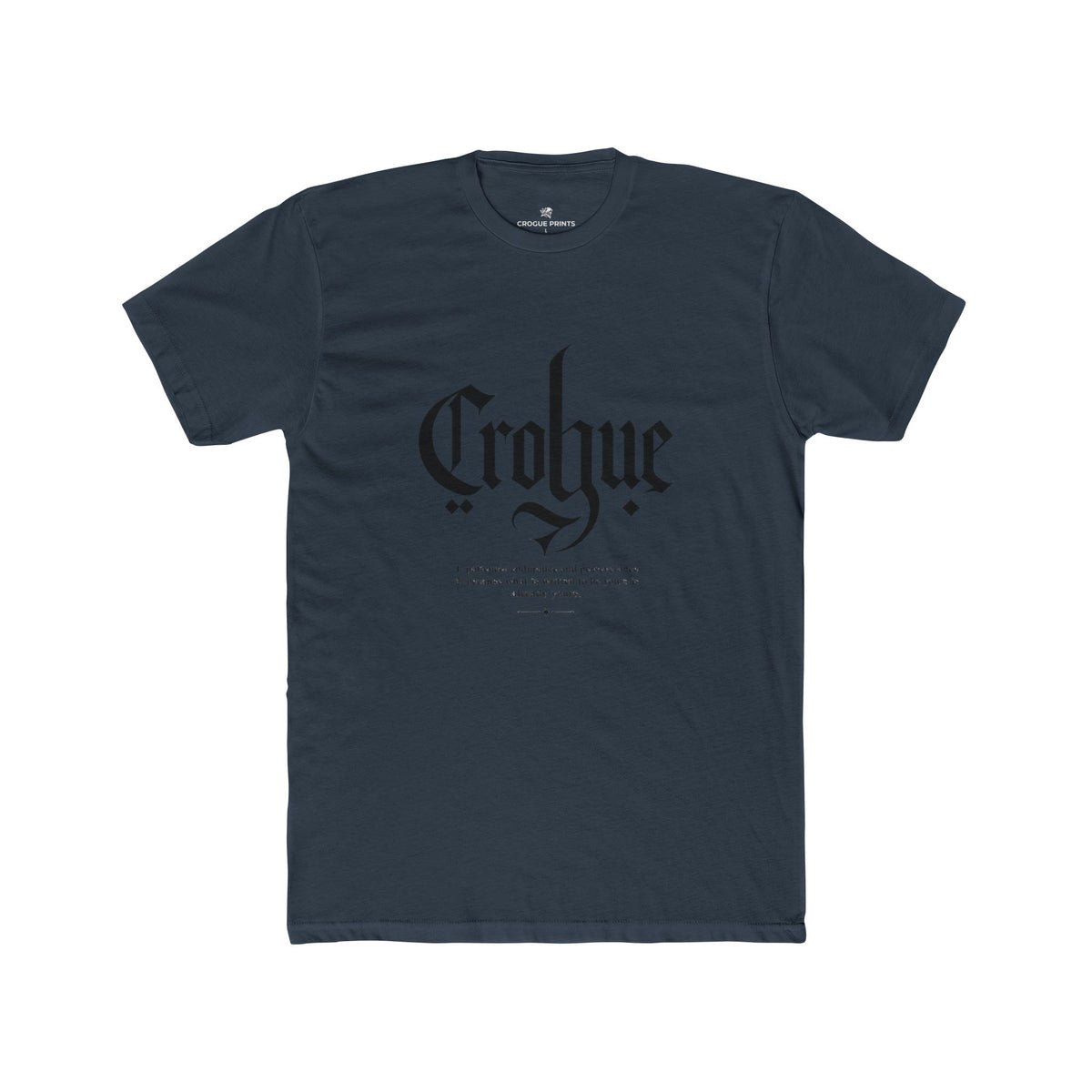 Patience Definition Tee | "What Is Written To Be Yours" Gothic Typography Shirt