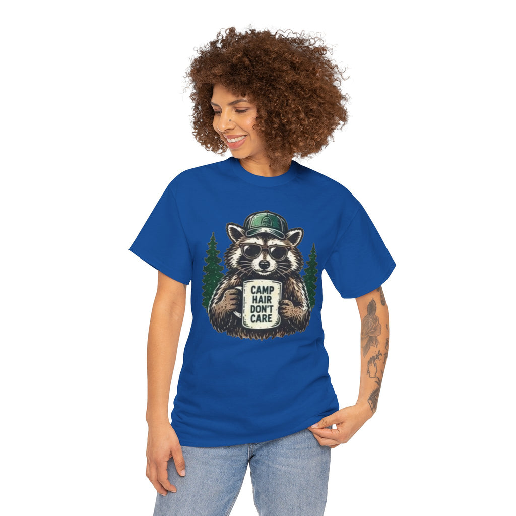 Camp Hair Don’t Care Raccoon T-Shirt