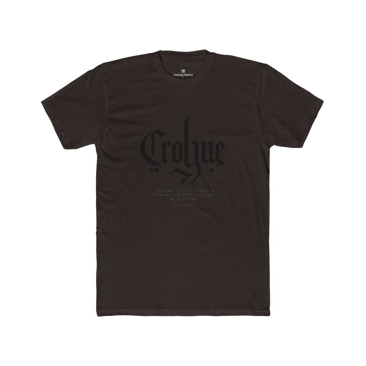 Patience Definition Tee | "What Is Written To Be Yours" Gothic Typography Shirt