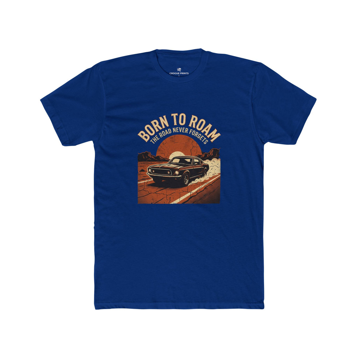The Road Never Forgets" Muscle Car Shirt
