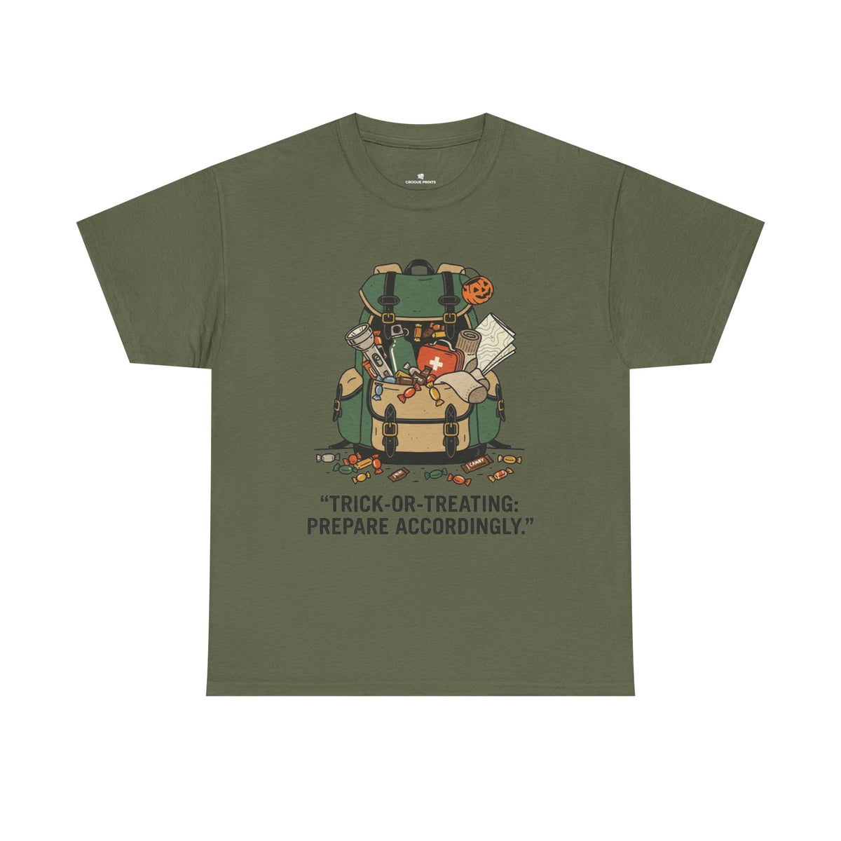 Halloween 'Trick-or-Treating: Prepare Accordingly' T-Shirt