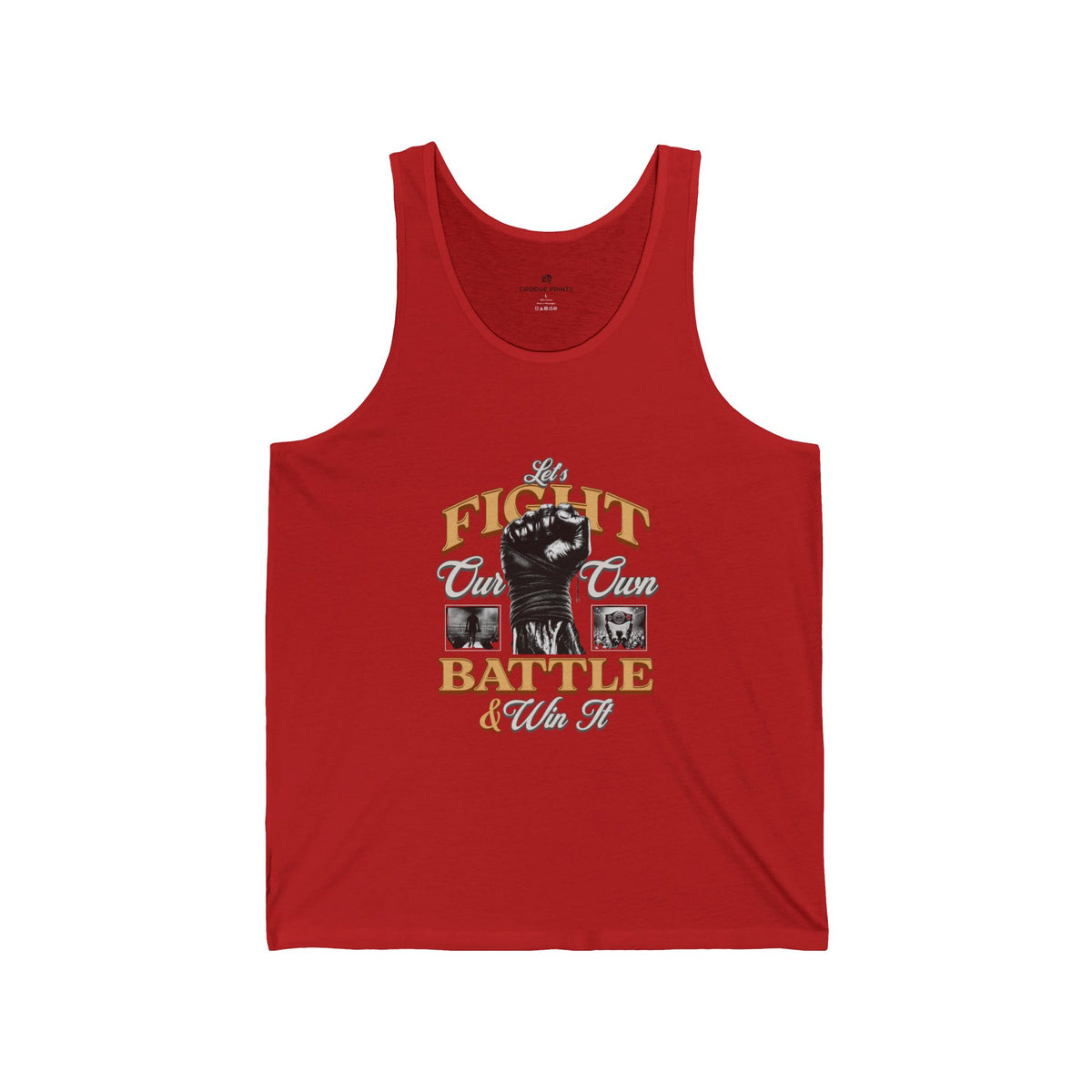 Fight to Win Men’s Boxing Tank Top