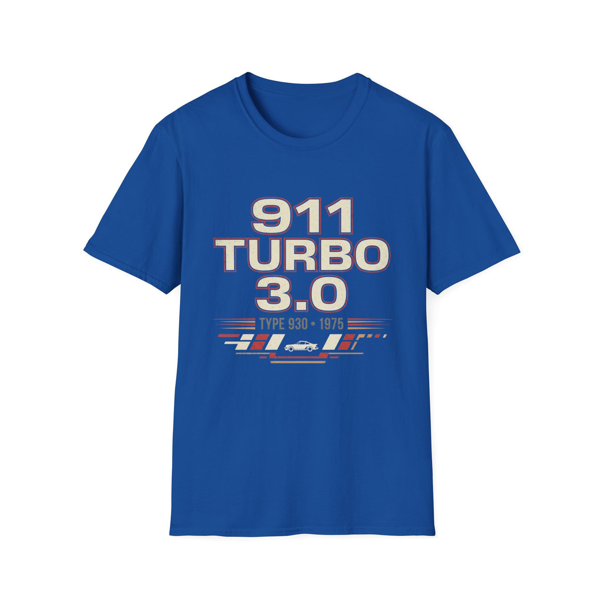 911 Turbo 3.0 T-Shirt — Retro Porsche Racing Graphic Tee