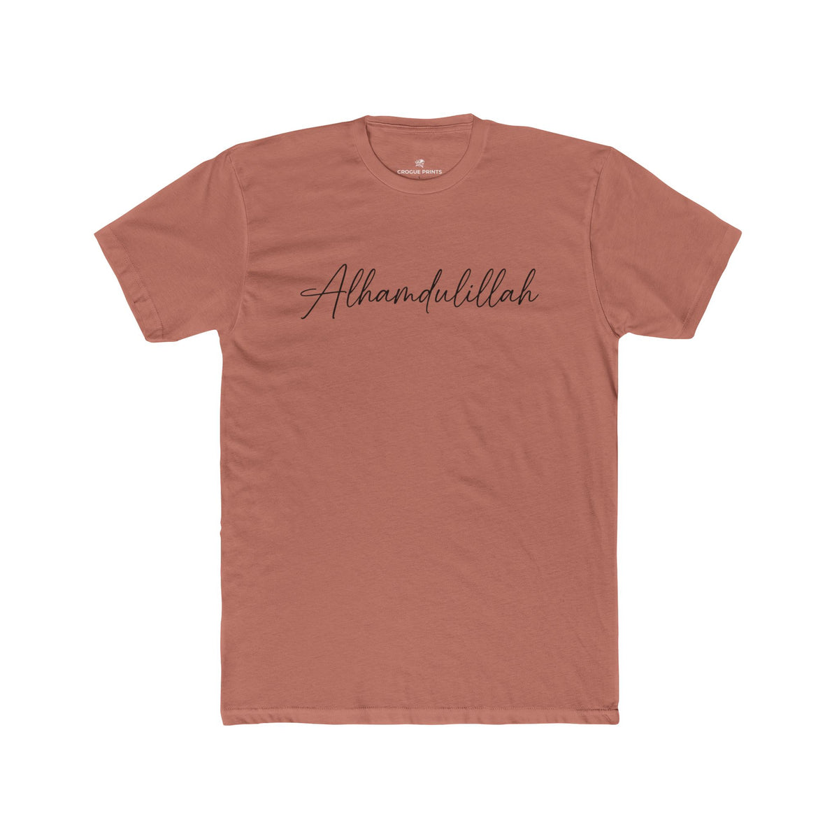 Alhamdulillah" Minimalist Script T-Shirt | Elegant Calligraphy Graphic Tee
