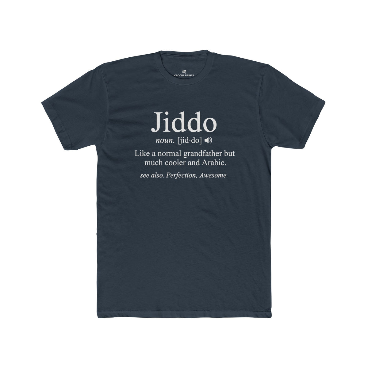 Jiddo" Definition T-Shirt | Funny Arabic Grandfather Graphic Tee