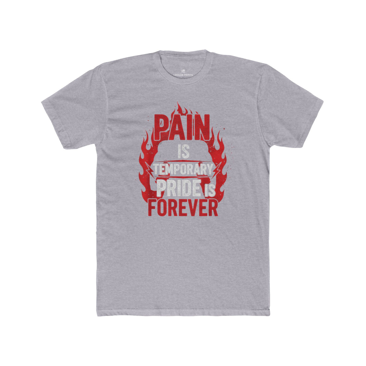 Pain is Temporary Pride is Forever Motivational Workout T-Shirt