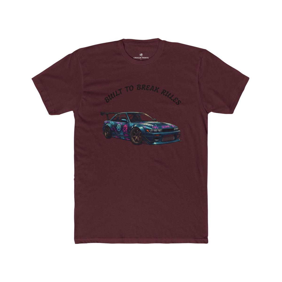 Built to Break Rules JDM Drift Car Graphic T-Shirt