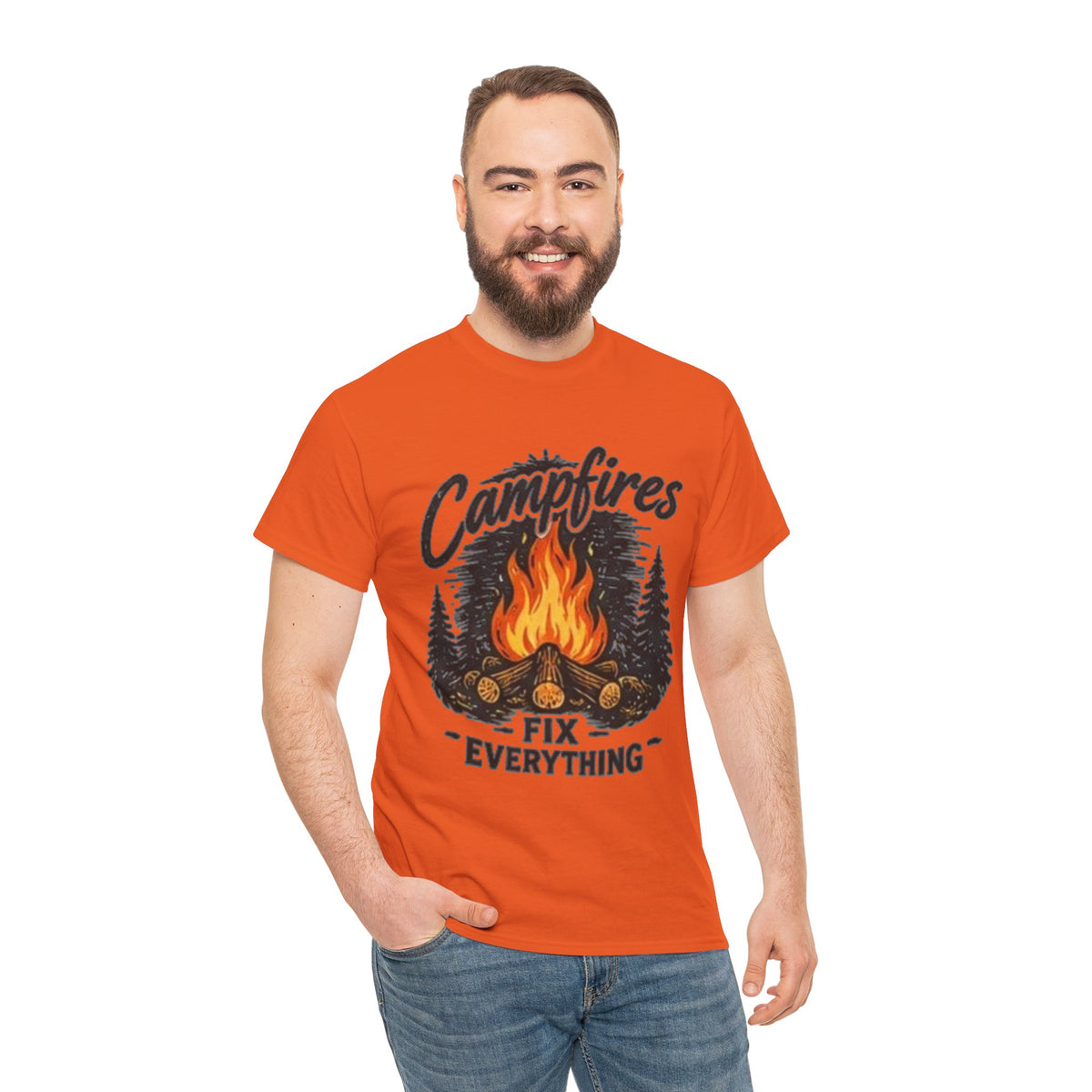 Campfires Fix Everything  Tee