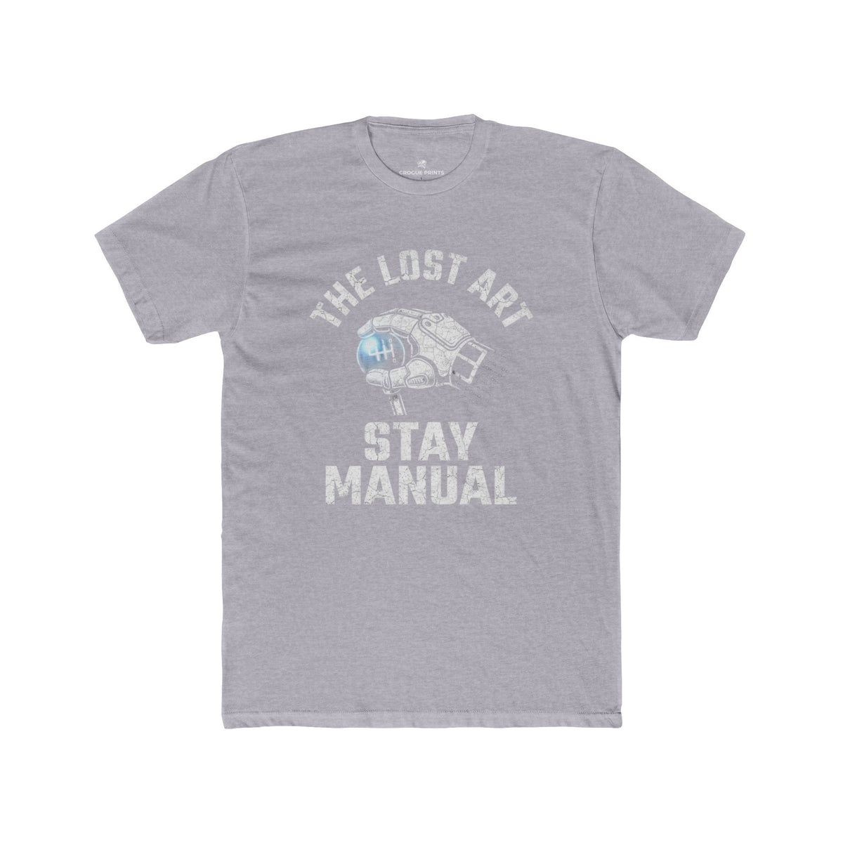 The Lost Art" Manual Transmission T-Shirt | Stay Manual Stick Shift Graphic Tee