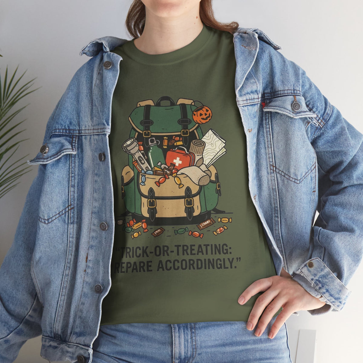 Halloween 'Trick-or-Treating: Prepare Accordingly' T-Shirt