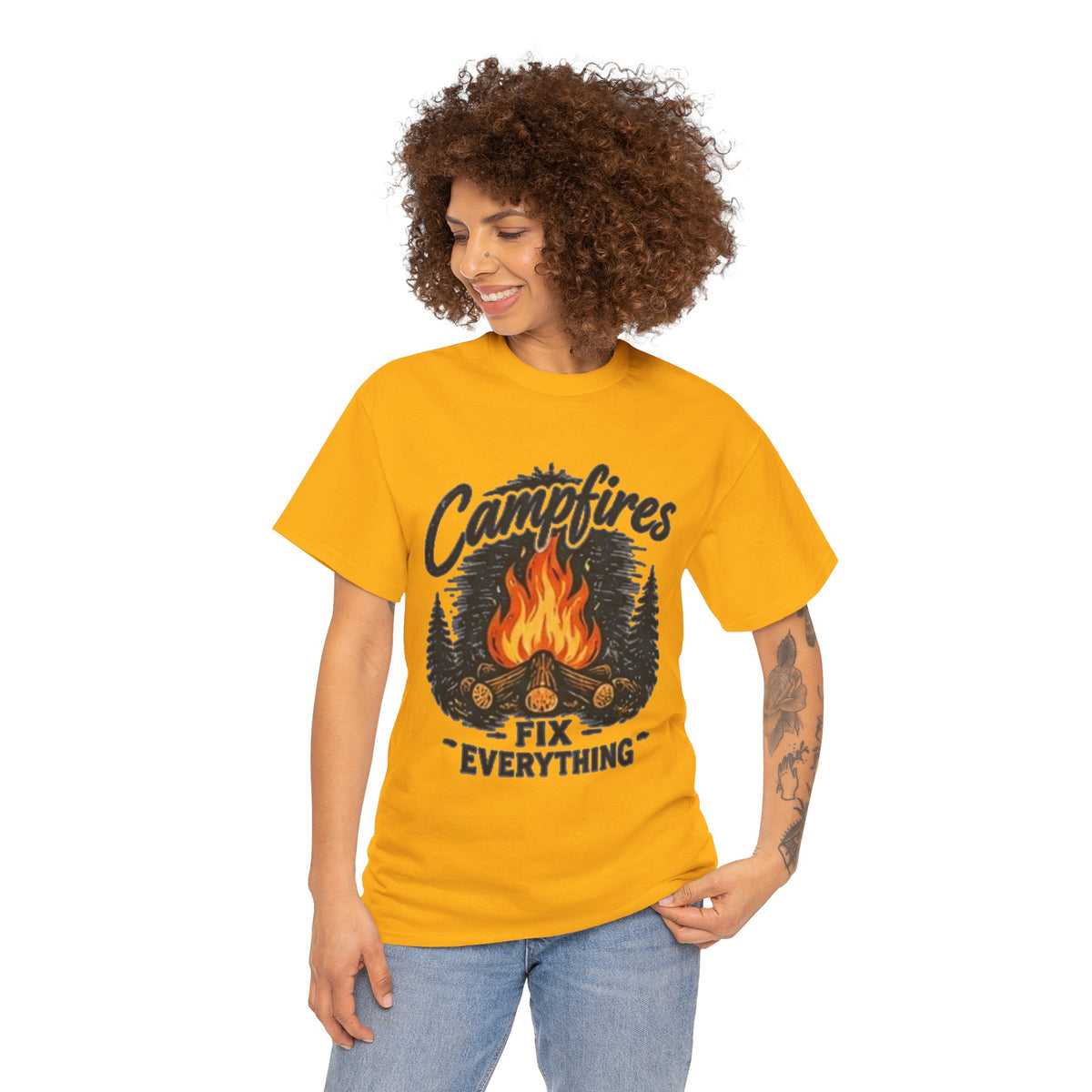 Campfires Fix Everything  Tee