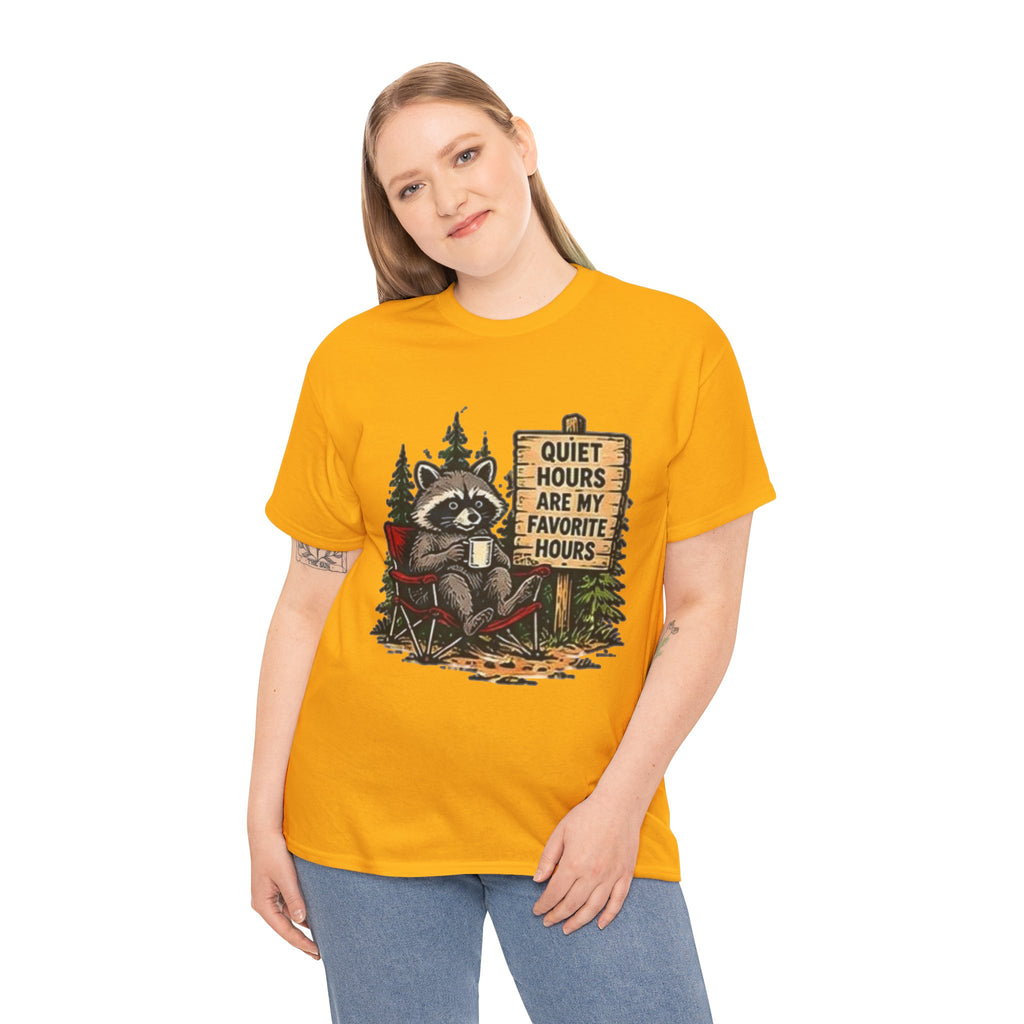 Raccoon Camping  T-Shirt