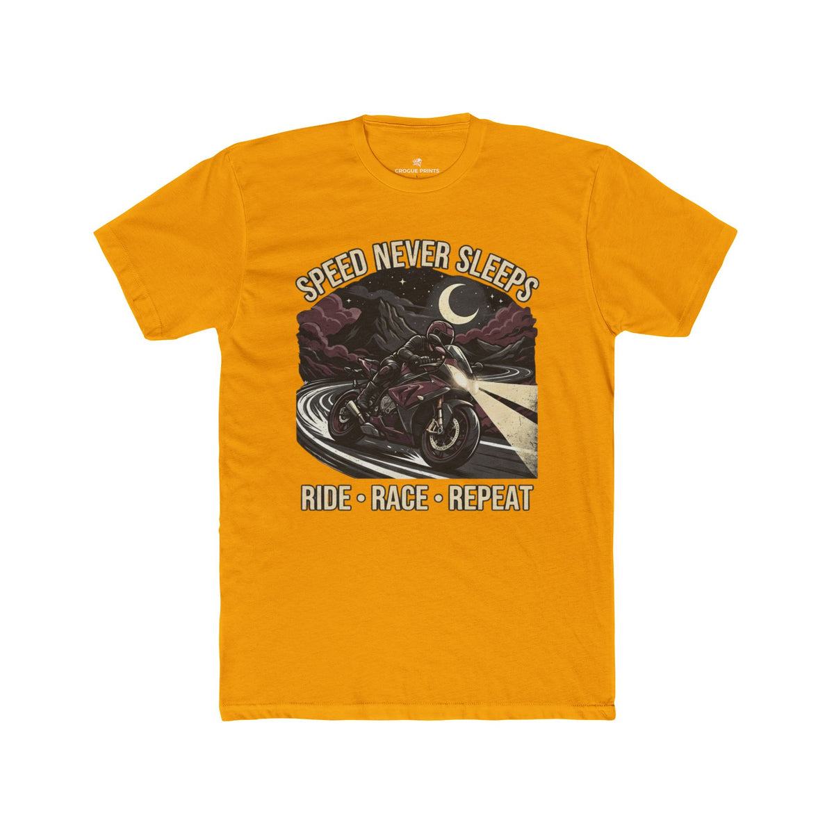 Speed Never Sleeps Motorcycle T-Shirt