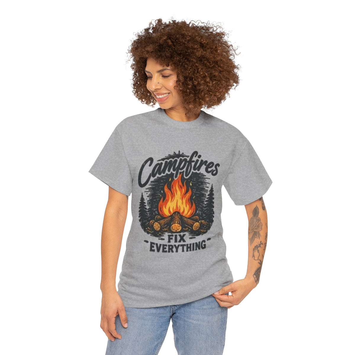 Campfires Fix Everything  Tee
